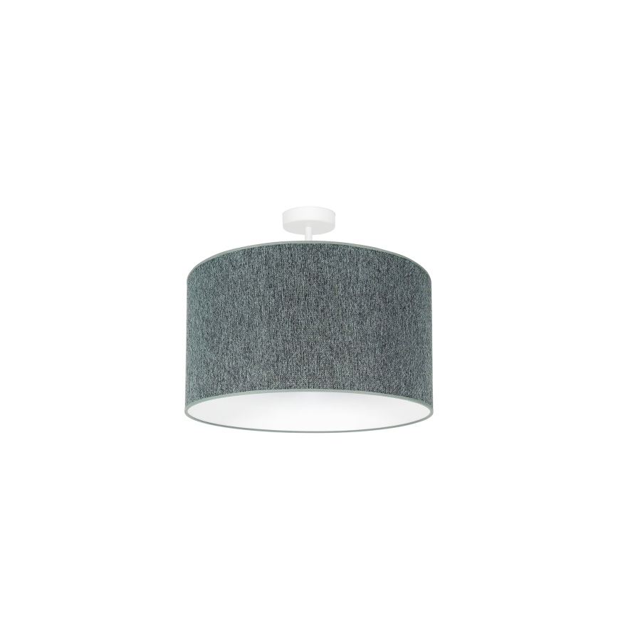 Duolla - Lampadario a plafone ROLLER ECO RECYCLING 1xE27/15W/230V diametro 45 cm verde