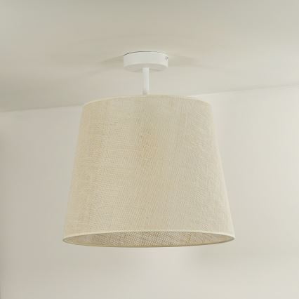 Duolla - Lampadario a plafone YUTE 1xE27/15W/230V diametro 38 cm grigio