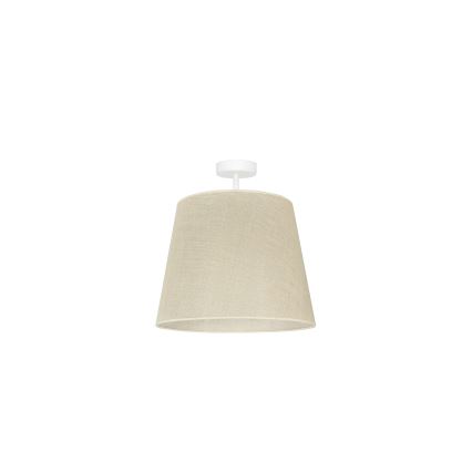 Duolla - Lampadario a plafone YUTE 1xE27/15W/230V diametro 38 cm grigio