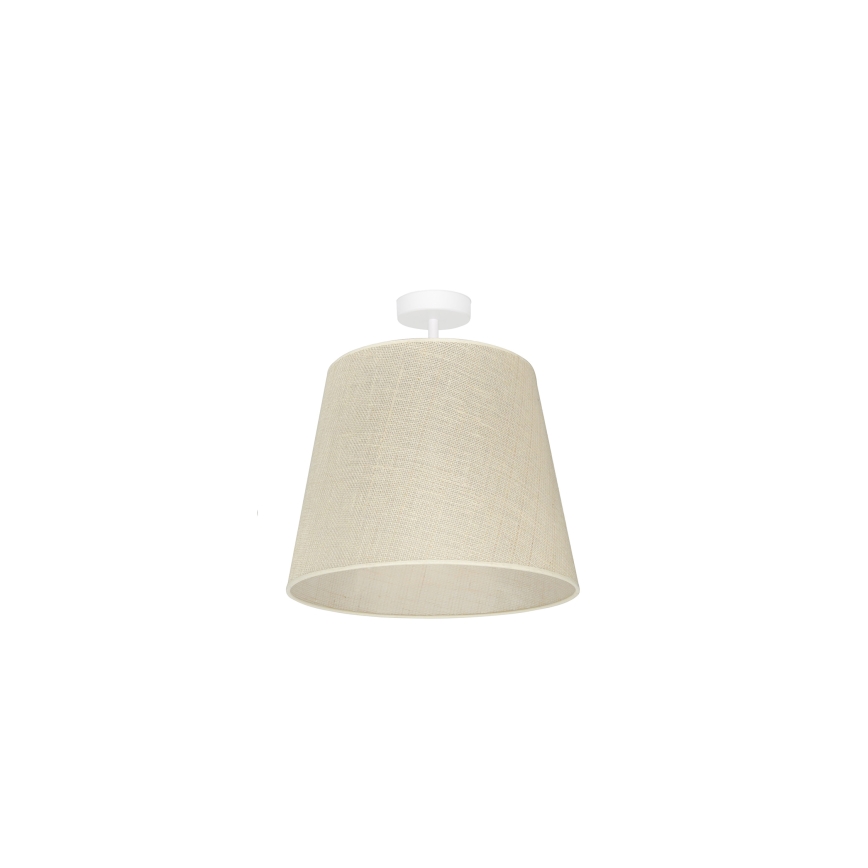 Duolla - Lampadario a plafone YUTE 1xE27/15W/230V diametro 38 cm grigio