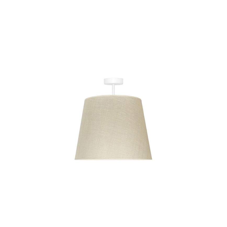 Duolla - Lampadario a plafone YUTE 1xE27/15W/230V diametro 38 cm grigio