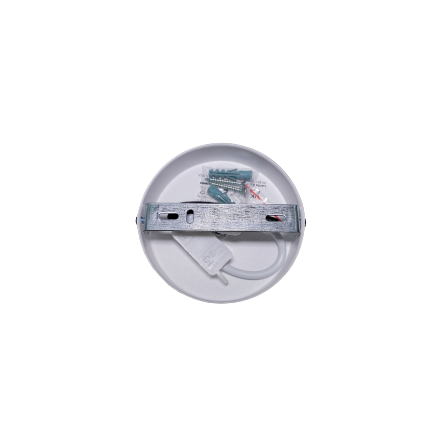 Duolla - Lampadario a plafone YUTE BOHO 1xE27/15W/230V diametro 45 cm marrone/color crema