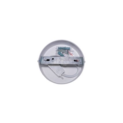 Duolla - Lampadario a plafone YUTE BOHO 3xE27/15W/230V diametro 60 cm marrone/color crema