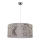 Duolla - Lampadario a sospensione con filo ALTO 1xE27/40W/230V diametro 45 cm argento