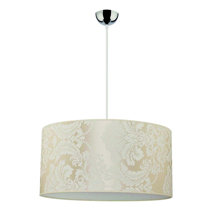 Duolla - Lampadario a sospensione con filo ALTO 1xE27/40W/230V diametro 45 cm beige