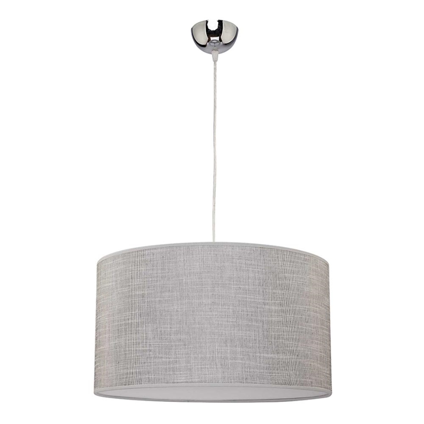 Duolla - Lampadario a sospensione con filo ALTO 1xE27/40W/230V diametro 45 cm grigio