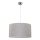 Duolla - Lampadario a sospensione con filo ALTO 1xE27/40W/230V diametro 45 cm grigio