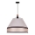 Duolla - Lampadario a sospensione con filo AVIGNON 1xE27/15W/230V diametro 50 cm beige