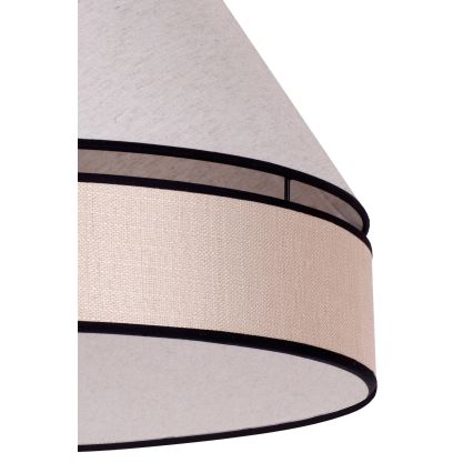 Duolla - Lampadario a sospensione con filo AVIGNON 1xE27/15W/230V diametro 50 cm beige