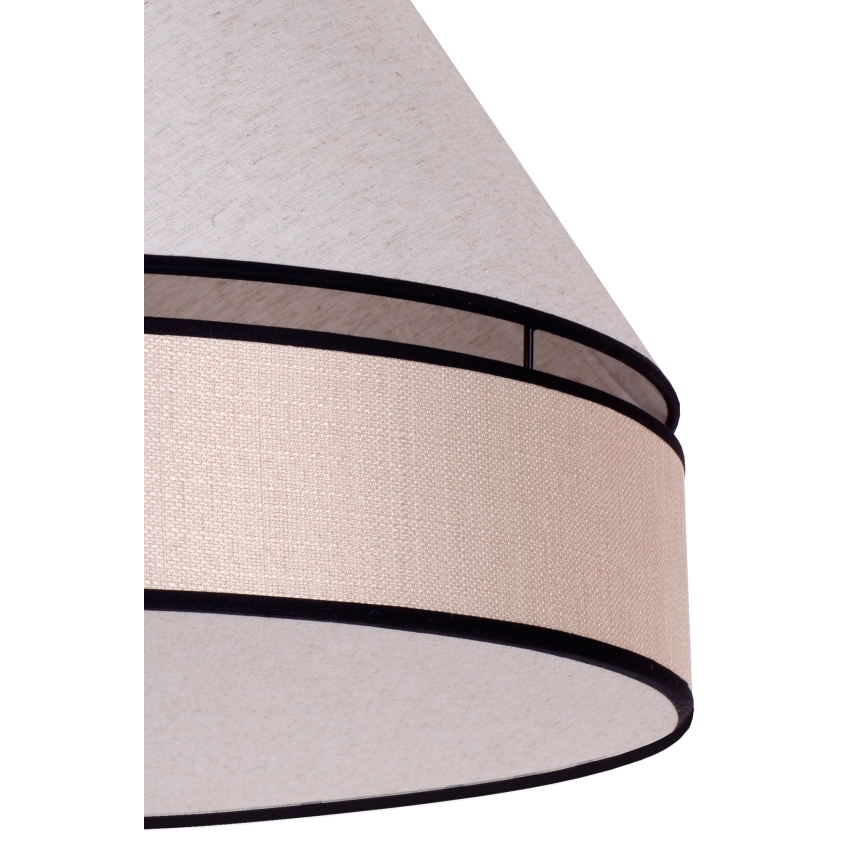 Duolla - Lampadario a sospensione con filo AVIGNON 1xE27/15W/230V diametro 50 cm beige