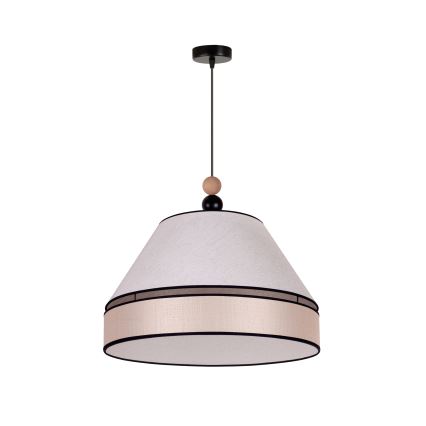 Duolla - Lampadario a sospensione con filo AVIGNON 1xE27/15W/230V diametro 60 cm beige