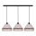Duolla - Lampadario a sospensione con filo AVIGNON 3xE27/15W/230V beige