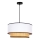 Duolla - Lampadario a sospensione con filo BOHO 1xE27/15W/230V diametro 45 cm bianco/rattan
