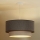 Duolla - Lampadario a sospensione con filo BOHO ECO RECYCLING 1xE27/15W/230V diametro 45 cm marrone/color crema