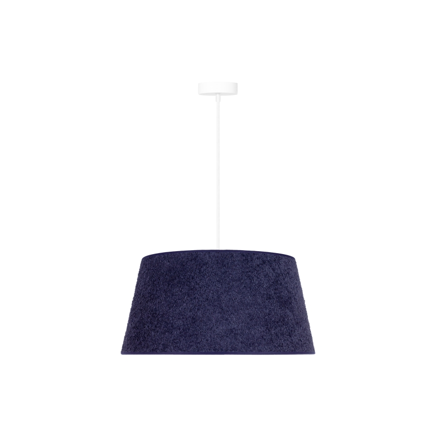 Duolla - Lampadario a sospensione con filo BOUCLE 1xE27/15W/230V diametro 50 cm blu