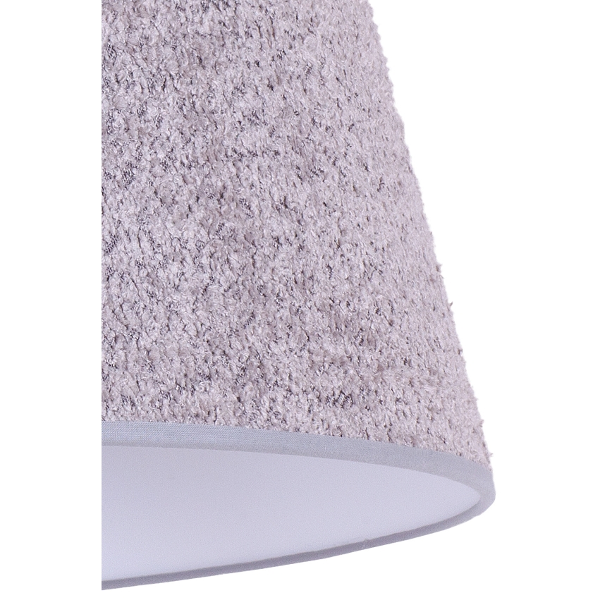 Duolla - Lampadario a sospensione con filo BOUCLE 1xE27/15W/230V diametro 50 cm grigio