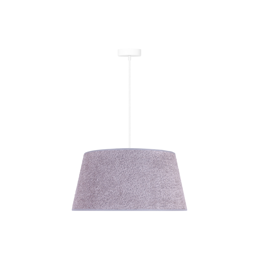 Duolla - Lampadario a sospensione con filo BOUCLE 1xE27/15W/230V diametro 50 cm grigio