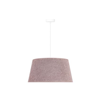 Duolla - Lampadario a sospensione con filo BOUCLE 1xE27/15W/230V diametro 50 cm marrone