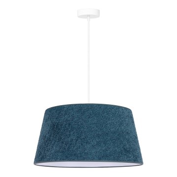 Duolla - Lampadario a sospensione con filo BOUCLE 1xE27/15W/230V diametro 50 cm turchese