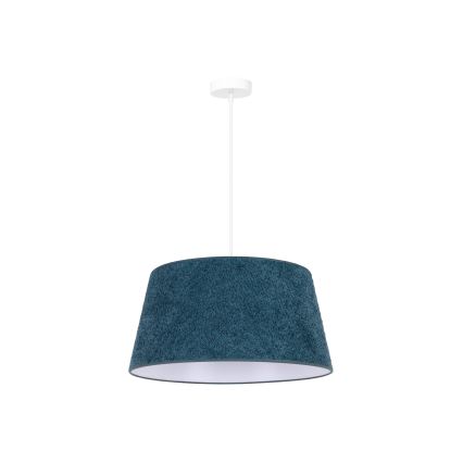 Duolla - Lampadario a sospensione con filo BOUCLE 1xE27/15W/230V diametro 50 cm turchese