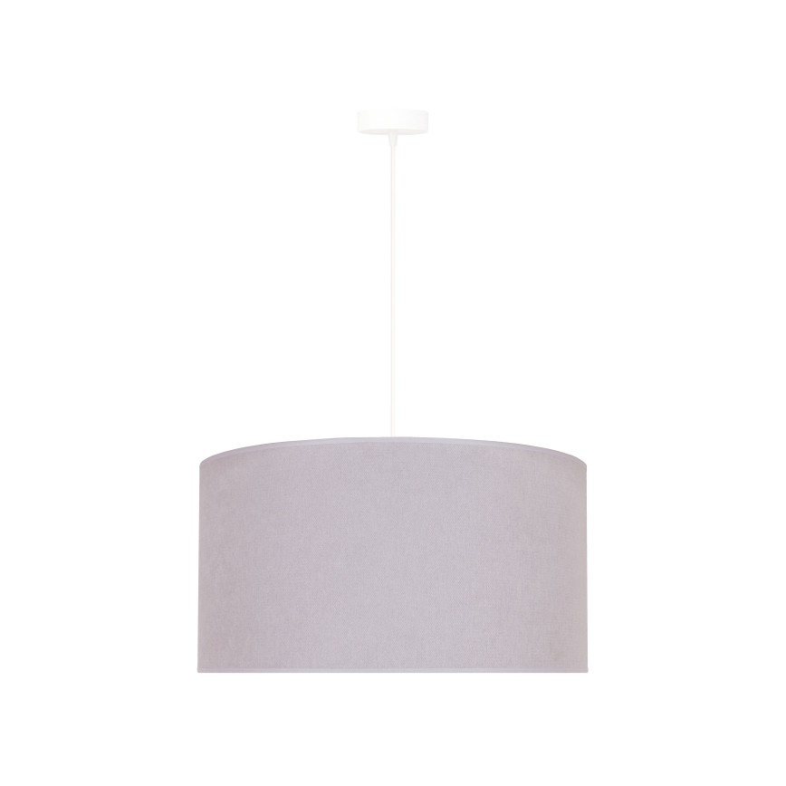 Duolla - Lampadario a sospensione con filo BRISTOL 1xE27/40W/230V diametro 45 cm grigio