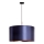 Duolla - Lampadario a sospensione con filo CANNES 1xE27/15W/230V diametro 45 cm blu/rame