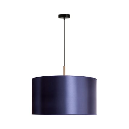 Duolla - Lampadario a sospensione con filo CANNES 1xE27/15W/230V diametro 45 cm blu/rame