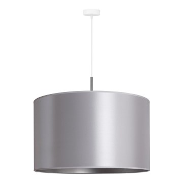 Duolla - Lampadario a sospensione con filo CANNES 1xE27/15W/230V diametro 50 cm argento