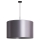 Duolla - Lampadario a sospensione con filo CANNES 1xE27/15W/230V diametro 50 cm argento