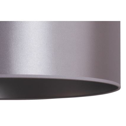 Duolla - Lampadario a sospensione con filo CANNES 1xE27/15W/230V diametro 50 cm argento