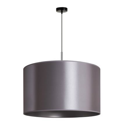 Duolla - Lampadario a sospensione con filo CANNES 1xE27/15W/230V diametro 50 cm argento