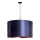 Duolla - Lampadario a sospensione con filo CANNES 1xE27/15W/230V diametro 50 cm blu/rame