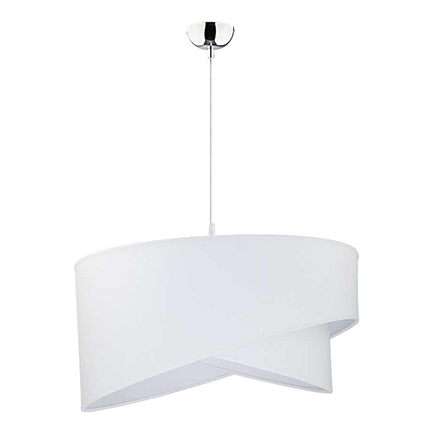 Duolla - Lampadario a sospensione con filo CELLO 1xE27/40W/230V diametro 45 cm bianco