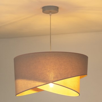 Duolla - Lampadario a sospensione con filo CELLO 1xE27/40W/230V diametro 45 cm rosa