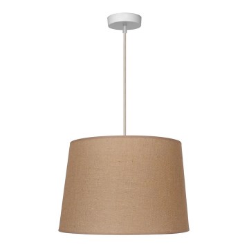 Duolla - Lampadario a sospensione con filo CONE 1xE27/15W/230V diametro 40 cm marrone
