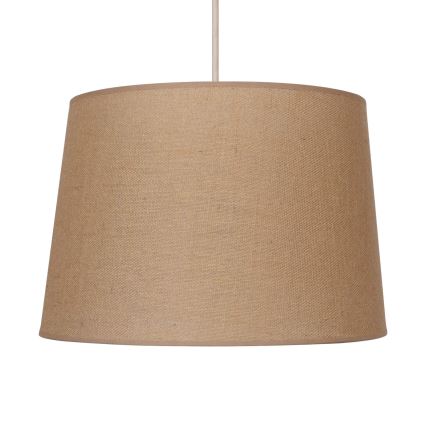 Duolla - Lampadario a sospensione con filo CONE 1xE27/15W/230V diametro 40 cm marrone