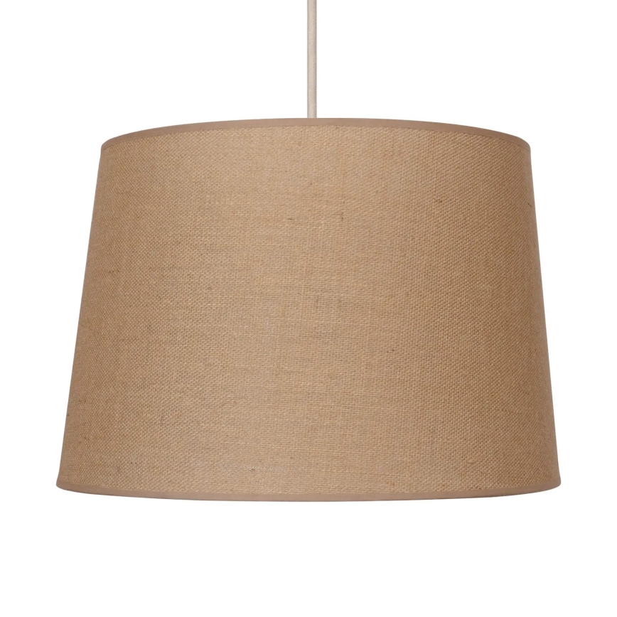 Duolla - Lampadario a sospensione con filo CONE 1xE27/15W/230V diametro 40 cm marrone