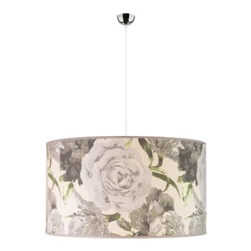 Duolla - Lampadario a sospensione con filo CONSTANCE 1xE27/40W/230V diametro 45 cm grigio