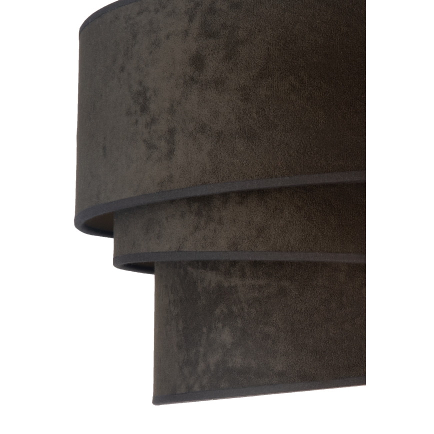 Duolla - Lampadario a sospensione con filo DEVON 1xE27/40W/230V diametro 45 cm nero/oro