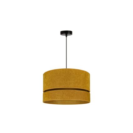 Duolla - Lampadario a sospensione con filo DOUBLE 1xE27/15W/230V diametro 40 cm arancione