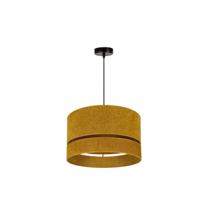 Duolla - Lampadario a sospensione con filo DOUBLE 1xE27/15W/230V diametro 40 cm arancione
