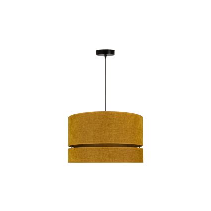 Duolla - Lampadario a sospensione con filo DOUBLE 1xE27/15W/230V diametro 40 cm arancione