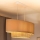 Duolla - Lampadario a sospensione con filo DOUBLE OVAL RATTAN 2xE27/15W/230V color crema/rattan