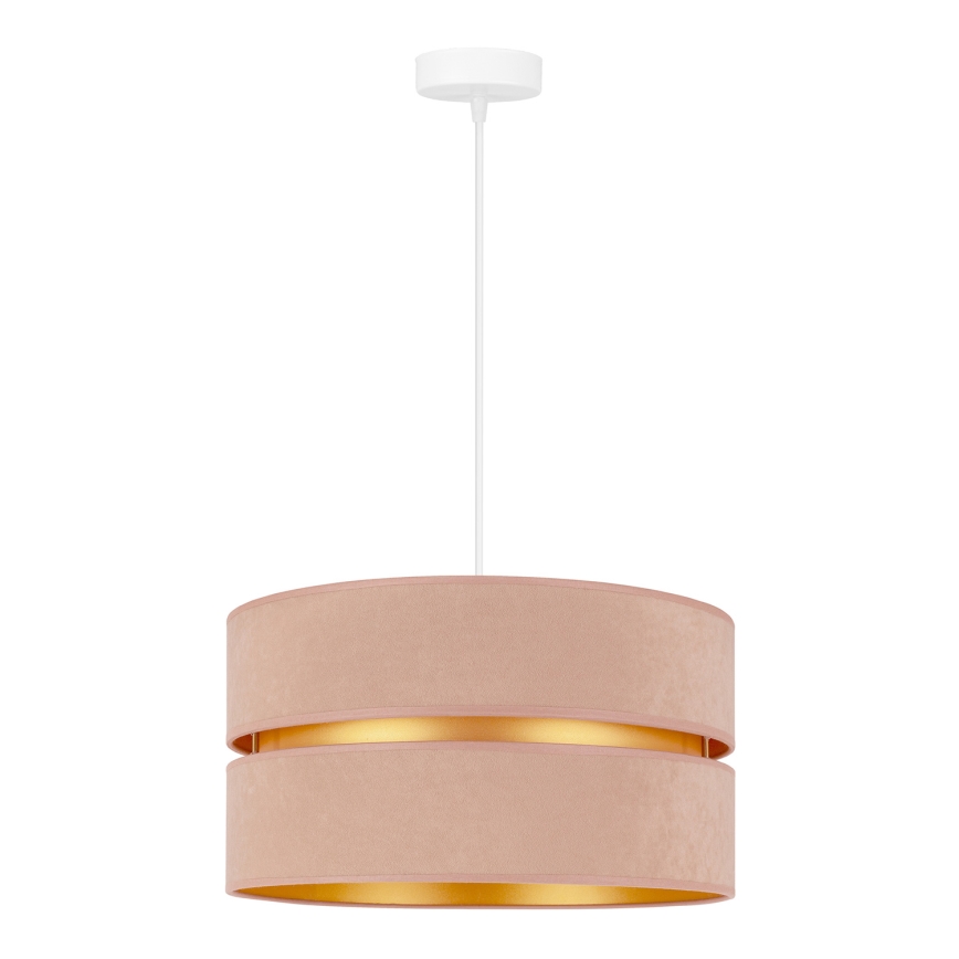 Duolla - Lampadario a sospensione con filo DUO 1xE27/15W/230V diametro 40 cm beige