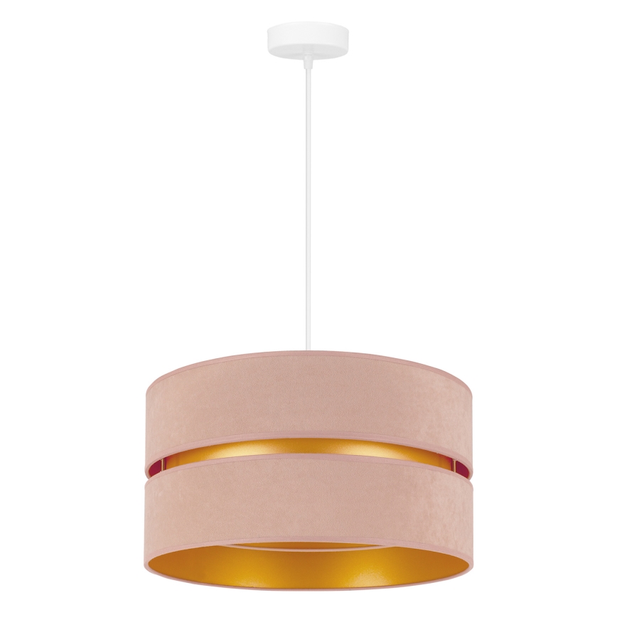 Duolla - Lampadario a sospensione con filo DUO 1xE27/15W/230V diametro 40 cm beige