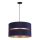 Duolla - Lampadario a sospensione con filo DUO 1xE27/15W/230V diametro 40 cm blu/oro