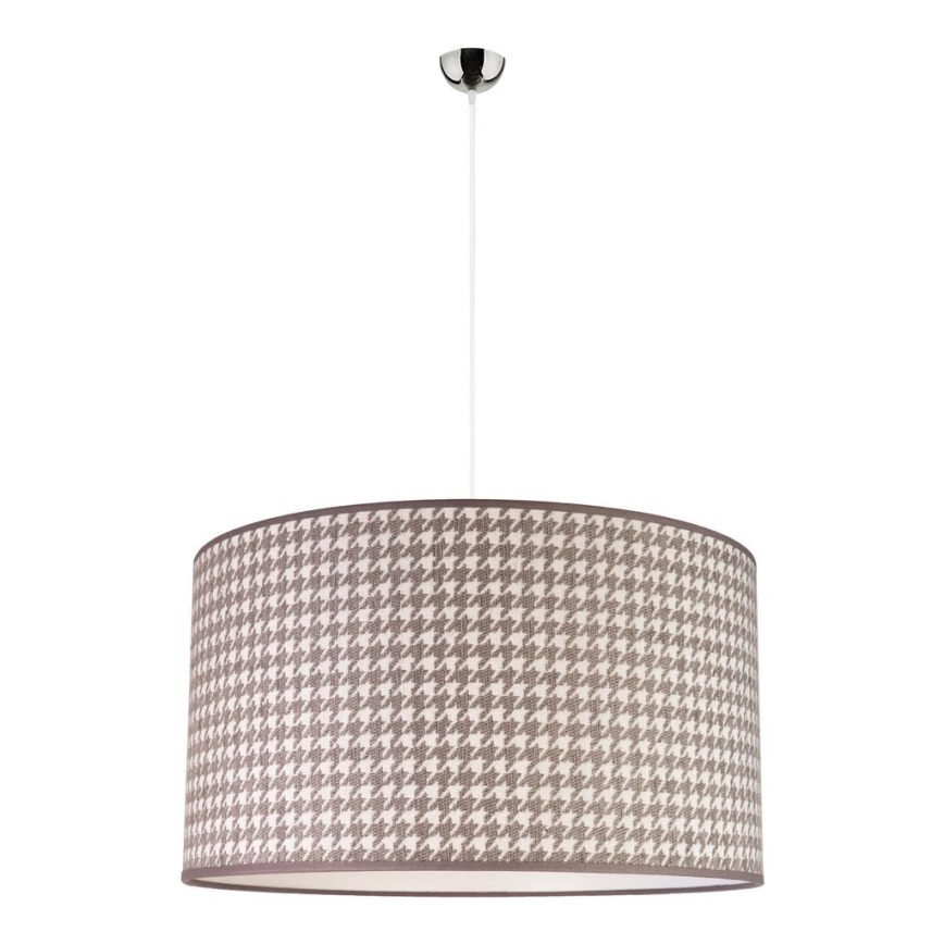 Duolla - Lampadario a sospensione con filo KENT 1xE27/40W/230V diametro 45 cm grigio