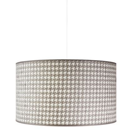 Duolla - Lampadario a sospensione con filo KENT 1xE27/40W/230V diametro 45 cm grigio