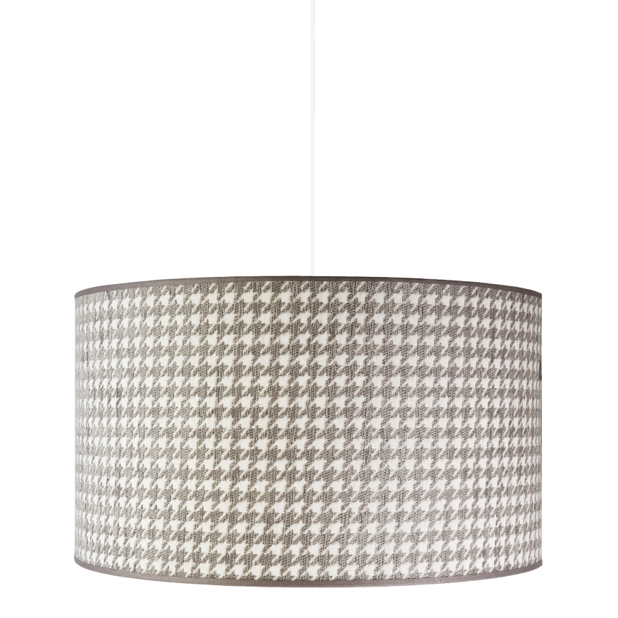 Duolla - Lampadario a sospensione con filo KENT 1xE27/40W/230V diametro 45 cm grigio