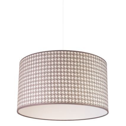 Duolla - Lampadario a sospensione con filo KENT 1xE27/40W/230V diametro 45 cm grigio
